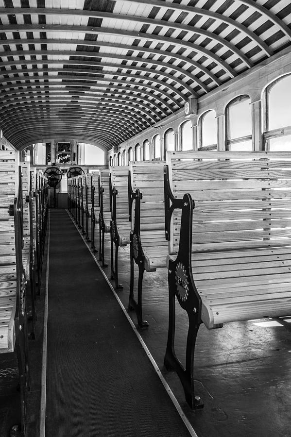 Inside the Mt Washington train Photograph by Arkady Kunysz