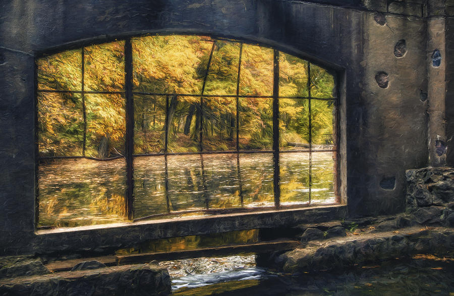 Spring Photograph - Inside the Old Spring House by Scott Norris