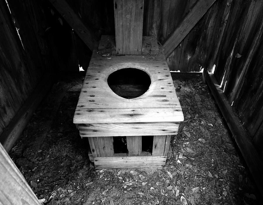 Inside the Outhouse Photograph by David Lee Thompson - Fine Art America