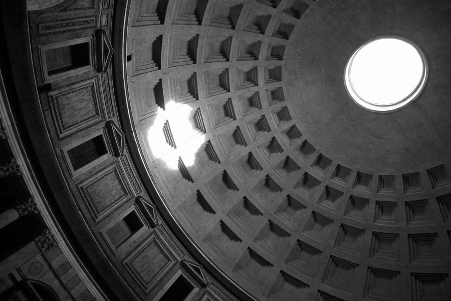 Inside the Pantheon Photograph by Valentino Visentini