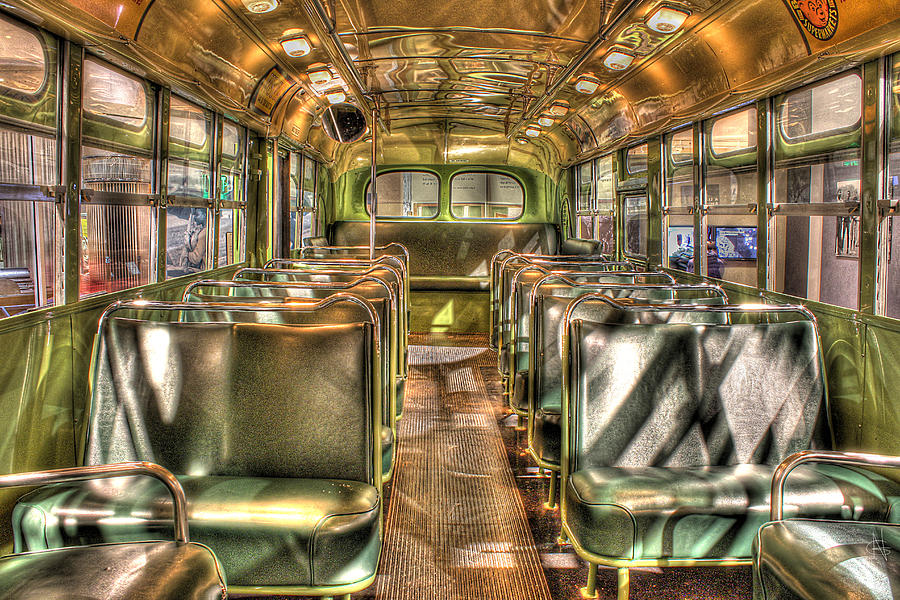 Inside The Rosa Parks Bus Henry Ford Museum Dearborn MI Photograph by A And N Art