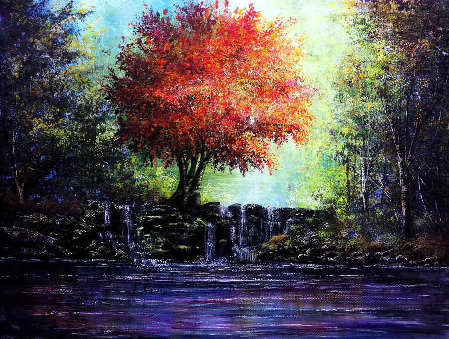 Fall Painting - Inspiration by Ann Marie Bone
