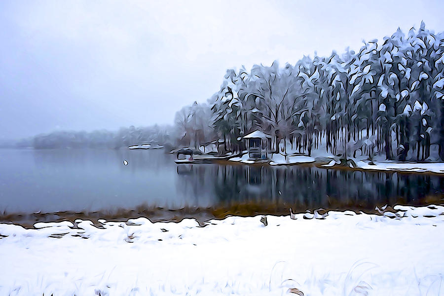 Winter Photograph - Inspiration by Norma Brock