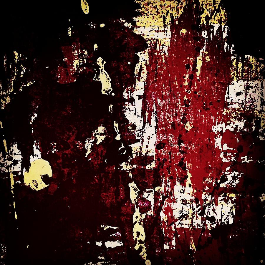 Abstract in Burgundy Photograph by Jason Roust