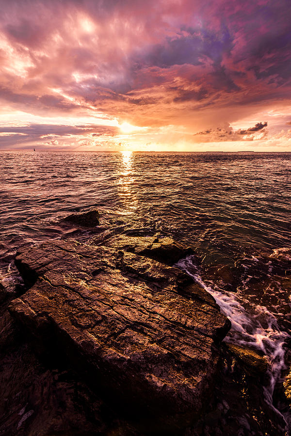 Sunset Photograph - Inspiration Key by Chad Dutson