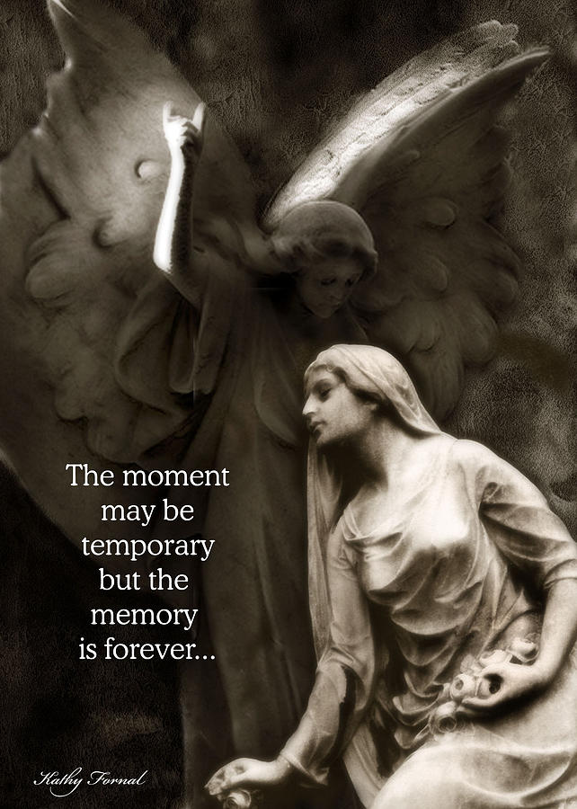 Inspirational Angel Art Ethereal Spiritual Angel Art - Mourning Angel ...