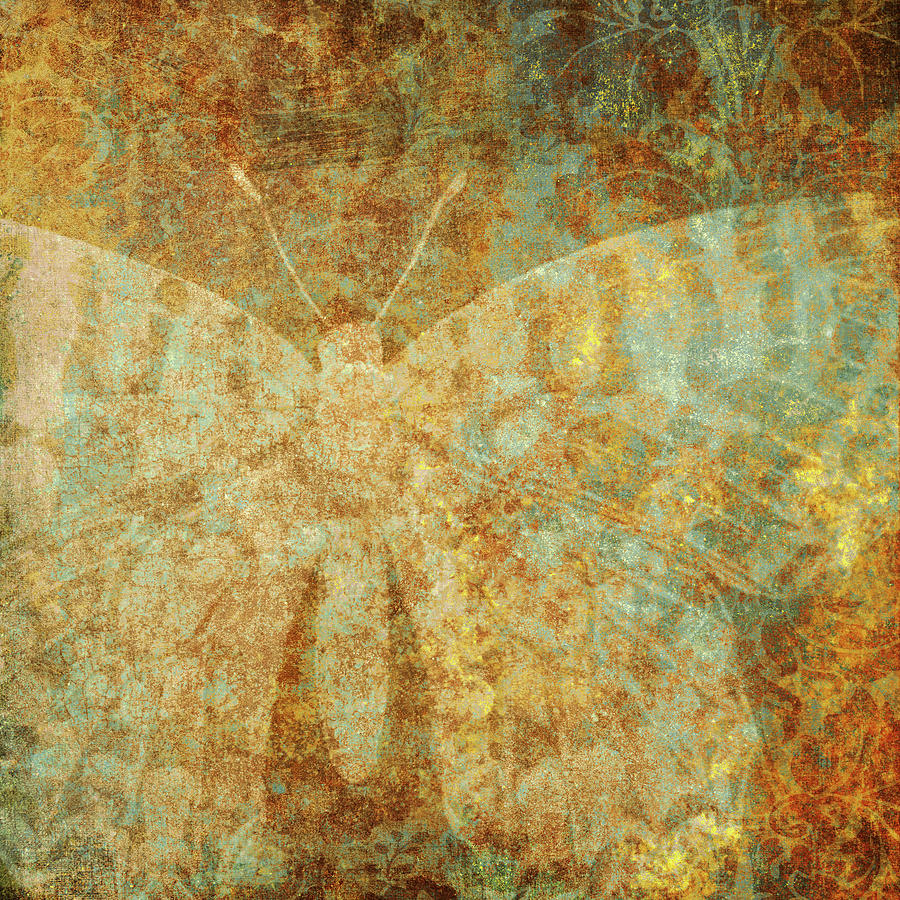 Butterfly Digital Art - Inspire II by Elizabeth Medley
