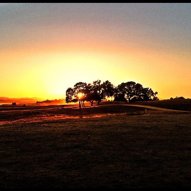 Sunset Photograph - #instagramhum #iphoneonly #instacanvas by Logan Deats