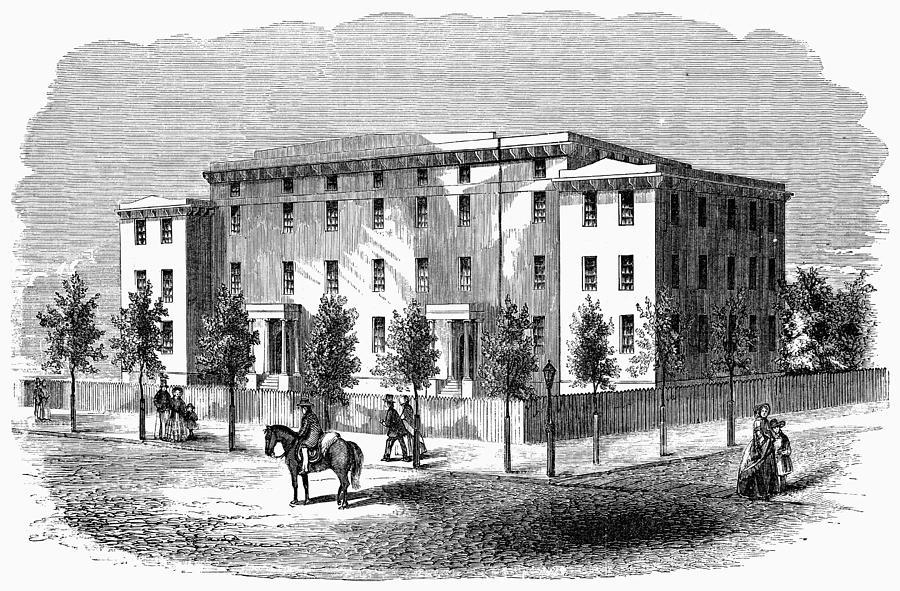 Institute For Blind, C1850 Painting by Granger