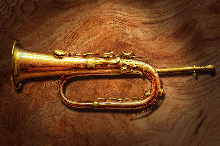 Instrument - Horn - Reveille and Rouse Photograph by Mike Savad