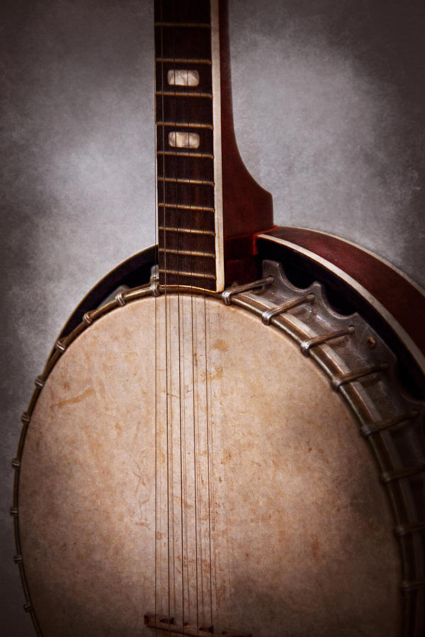 Instrument - String - A typical banjo  Photograph by Mike Savad