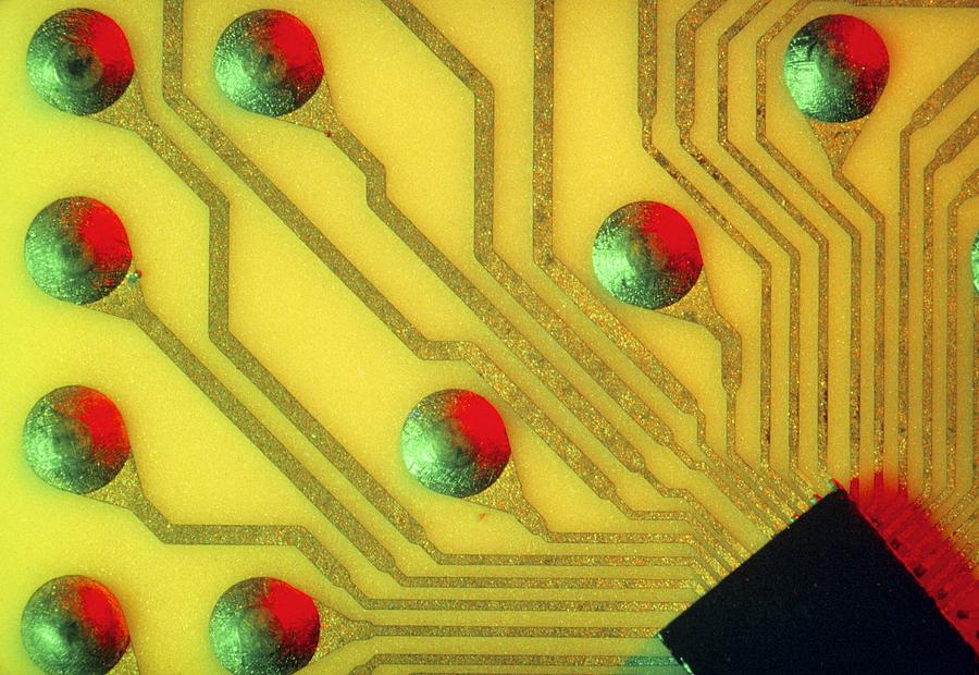 Integrated Circuit Photograph by Ray Simons