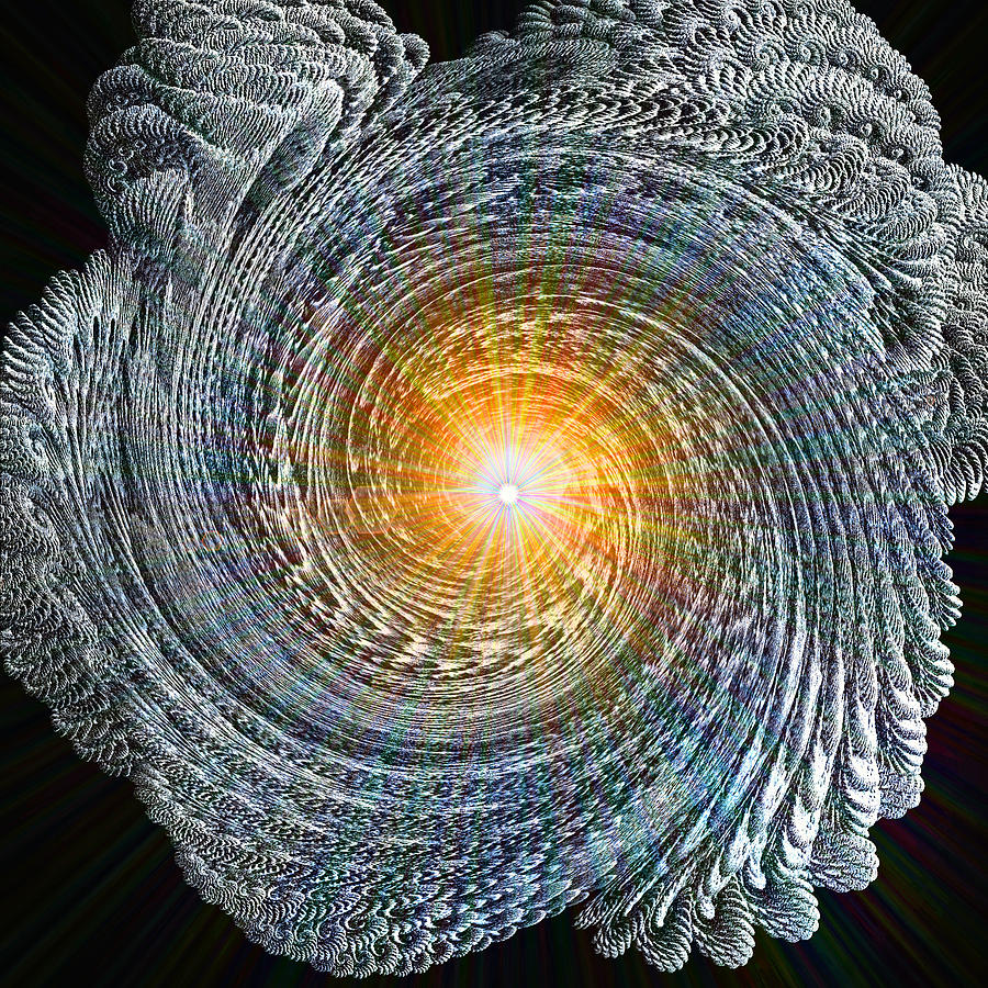Abstract Digital Art - Intensity by Michael Durst