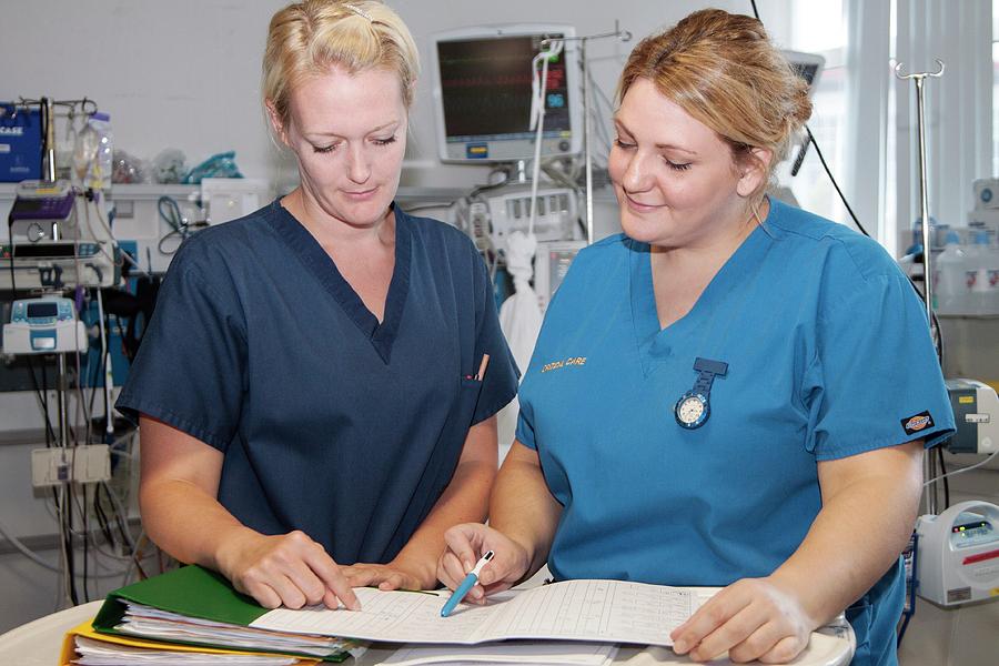 intensive-care-nurses-photograph-by-life-in-view