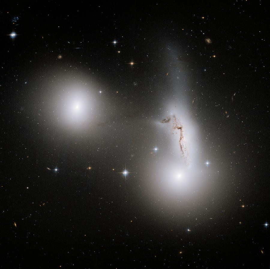 Interacting Galaxies In Hcg 90 Photograph by Nasa/esa/stsci/r. Sharples, University Of Durham/science Photo Library