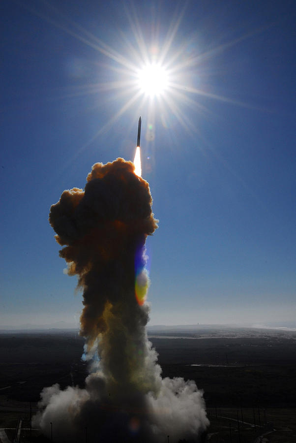 Interceptor Missile Test Photograph by Science Source