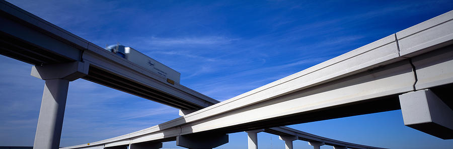 Transportation Photograph - Interchange, Texas, Usa by Panoramic Images