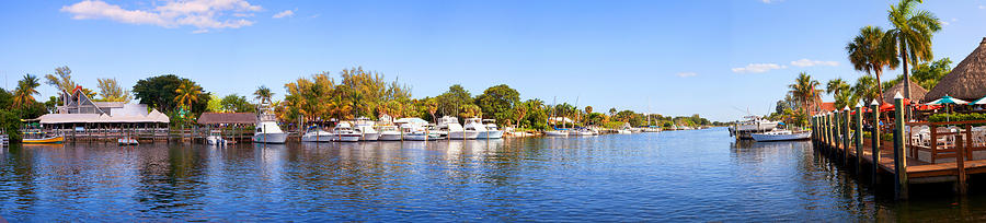Intercoastal Waterway At West Palm Photograph by Panoramic Images