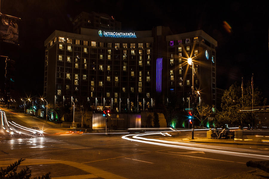 Intercontinental Hotel Photograph by Sennie Pierson