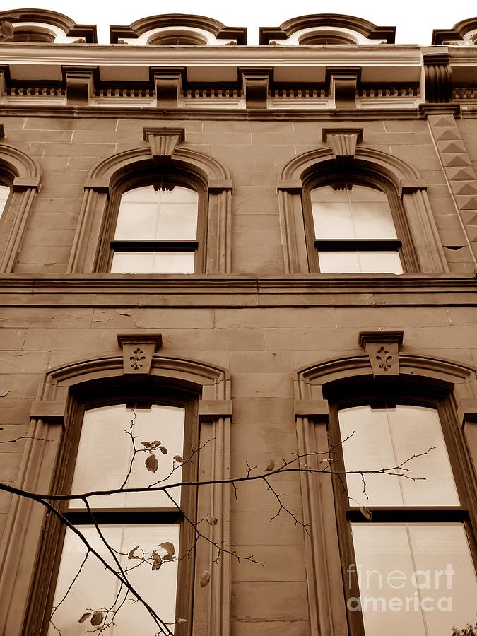 Interesting Architecture and Windows near Monument Square in Downtown ...