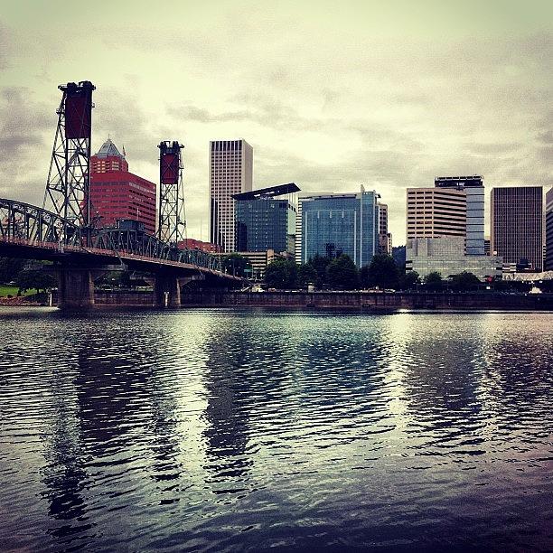 Portland Photograph - Interesting Sunny Cloudy Warm Chilly by Mike Warner