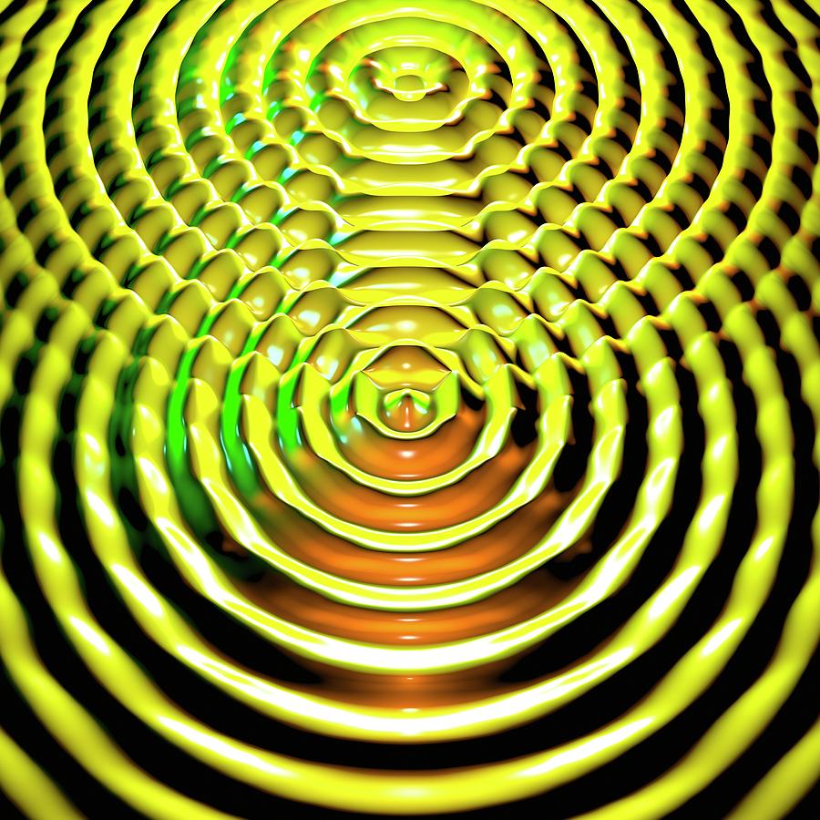 Interference Patterns Photograph by Russell Kightley