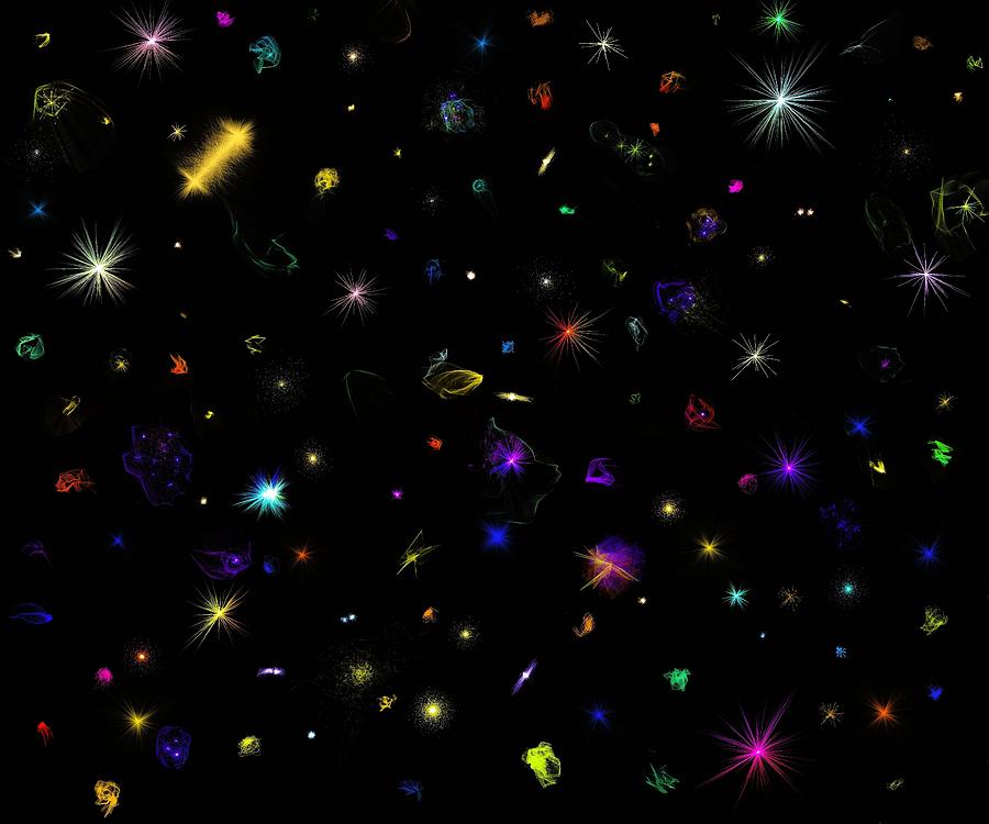 Intergalactic Stardust Painting