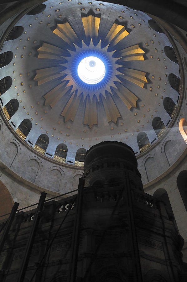 Interior Church Holy Sepulcher Photograph by Yosef Erpert - Fine Art ...