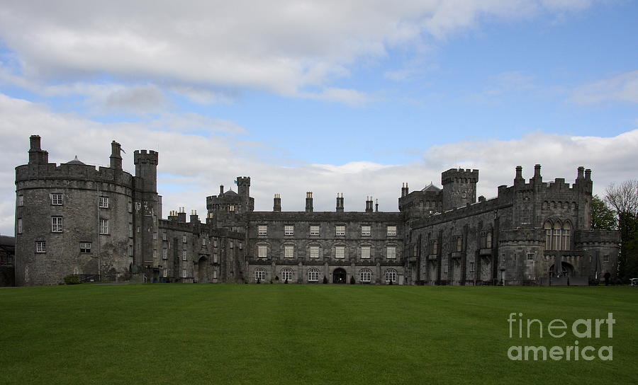 Architecture Photograph - Interior Courtyard Kilkenny Castle by Christiane Schulze Art And Photography
