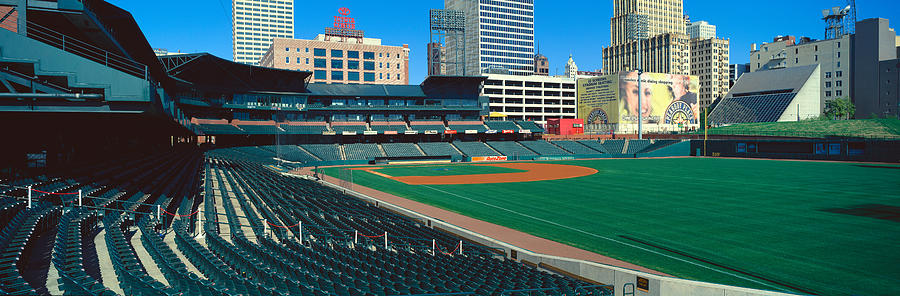 Baseball Photograph - Interior Of Autozone Baseball Park by Panoramic Images
