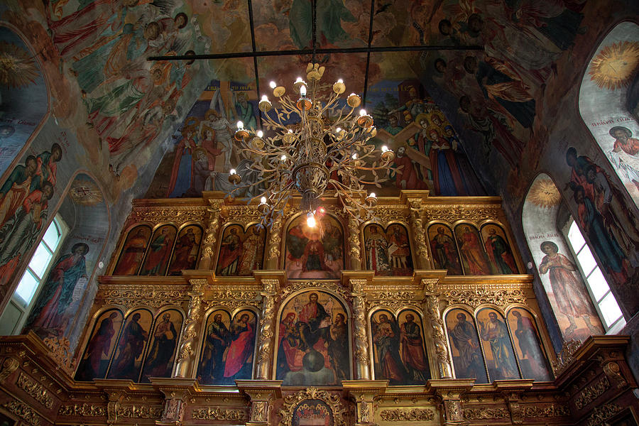 Interior Of Church Of St. Dmitry On The Photograph by Holger Leue