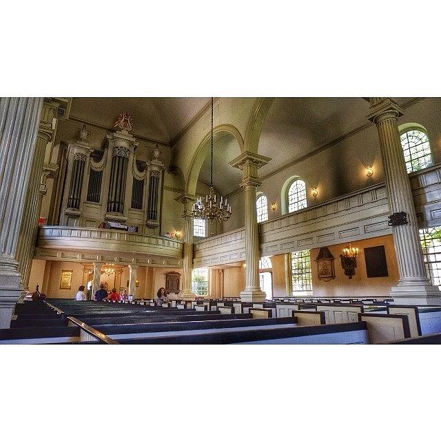 Philadelphia Photograph - Interior Of Historic Christ Church In by Traci Law