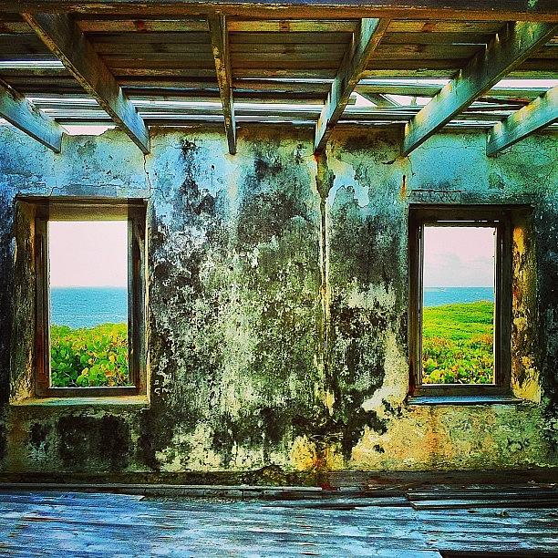 Abaco Photograph - Interior Of Old Lighthouse. Abaco by Wally Sears