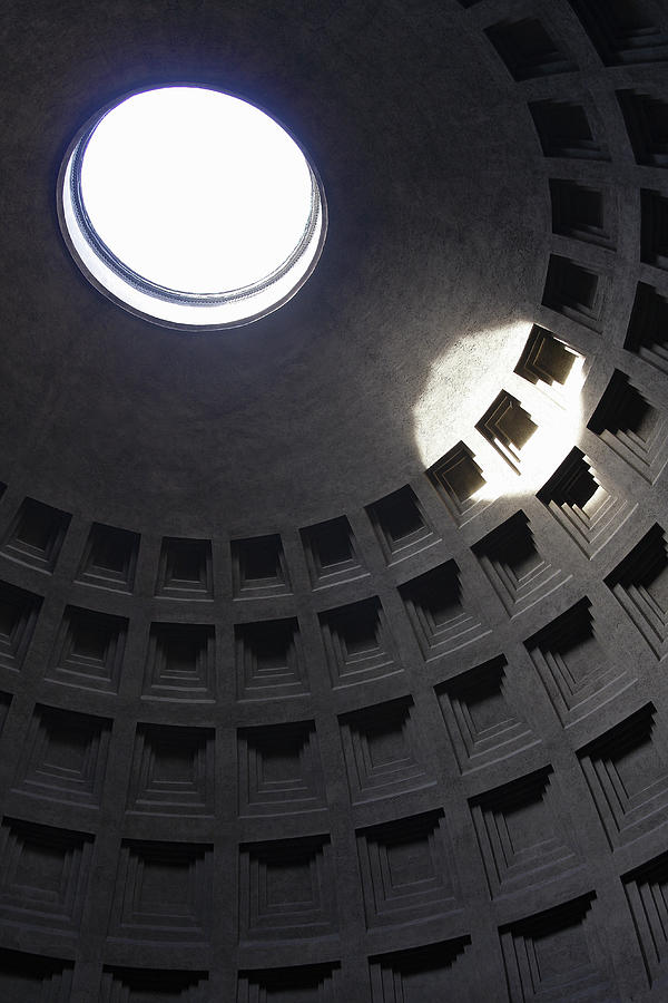 Interior Of Pantheon, Rome Photograph by Stuart Paton