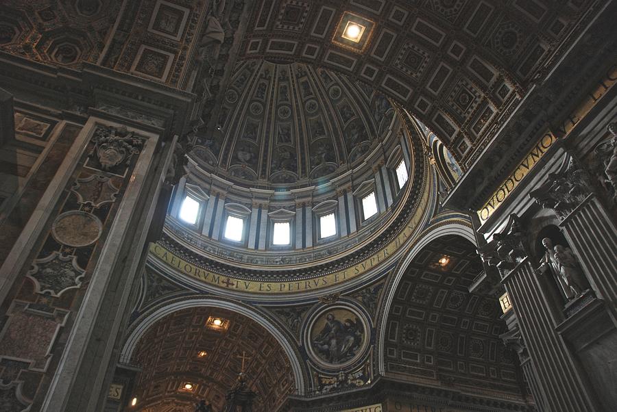 Interior of St. Peters Dome Photograph by Eric Tressler