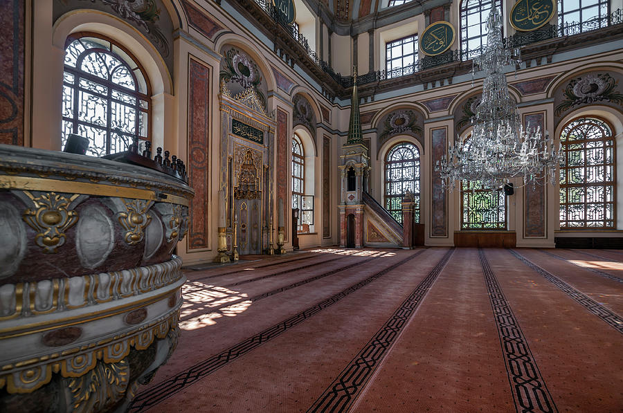 Interior View Of Dolmabahce Mosque Photograph by Ayhan Altun