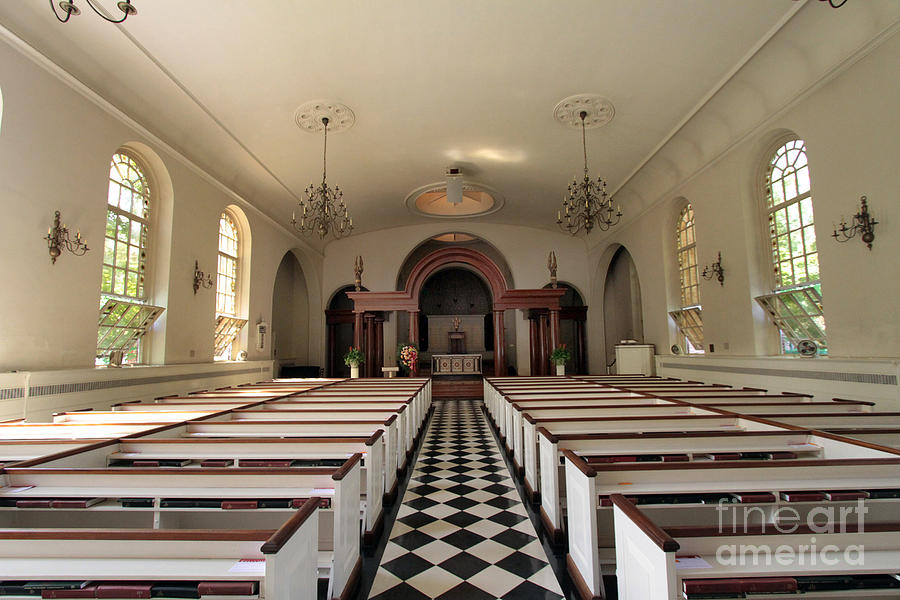 Interior View of St Luke in the Fields Photograph by Steven Spak