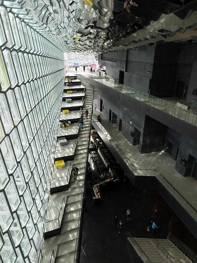 Interiors Of Harpa Concert Hall Photograph by Panoramic Images
