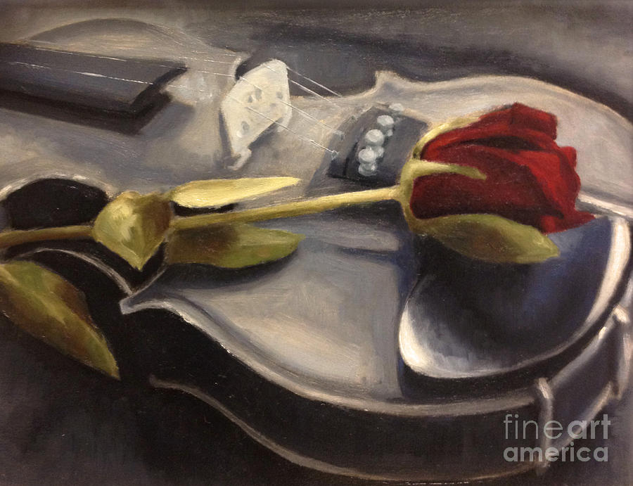 Music Painting - Interlude by Alison Schmidt Carson