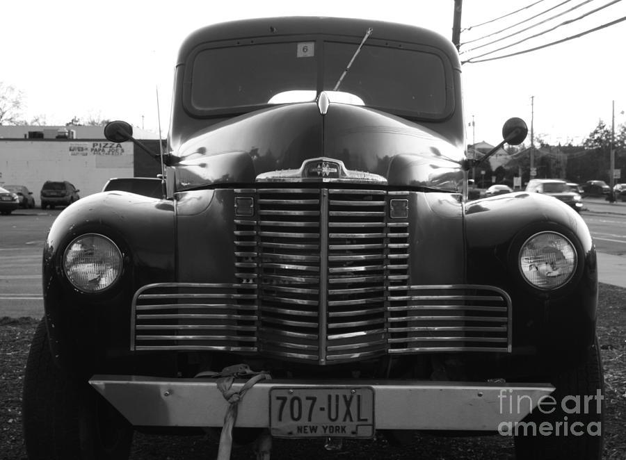 International EB-2 Grill in Black and White Photograph by John Telfer