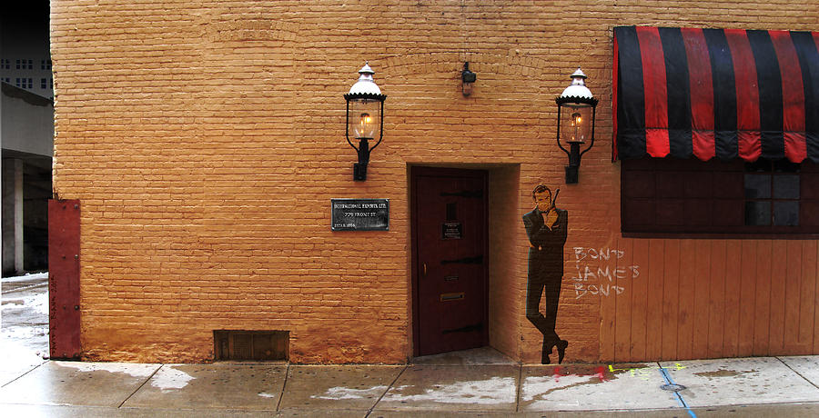 International Exports Ltd Secret Entrance to The Safe House in Milwaukee Digital Art by David Blank