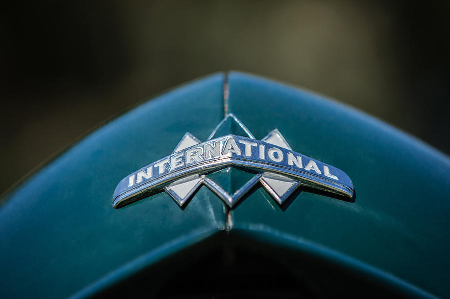 International Grille Emblem -0741c Photograph by Jill Reger