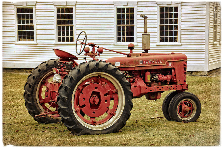 International Harvester - McCormick Farmall Tractor Photograph by Mike Martin