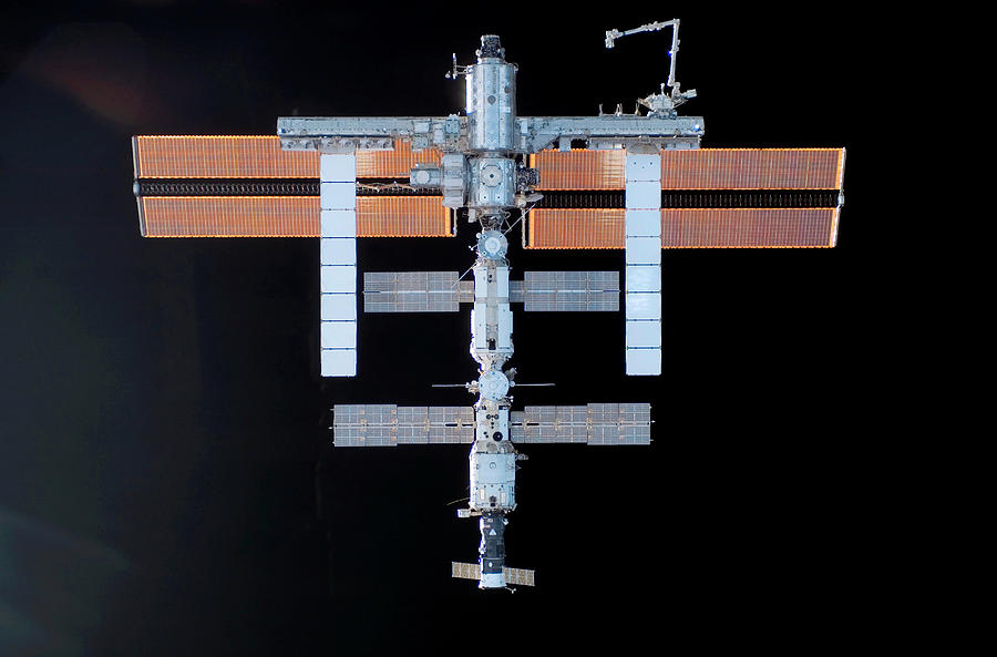 International Space Station (iss) Photograph by Nasa/science Photo Library