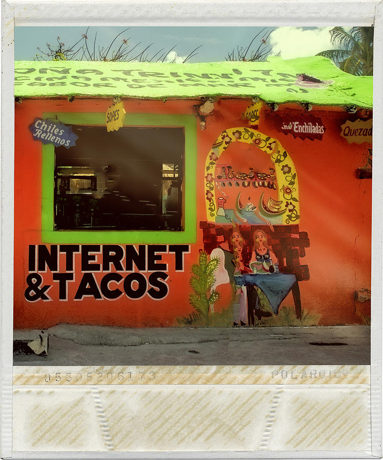 Internet and Tacos Photograph by Dominic Piperata