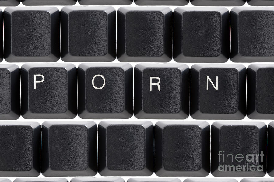 Internet Online Cyber Porn Photograph by Lee Avison