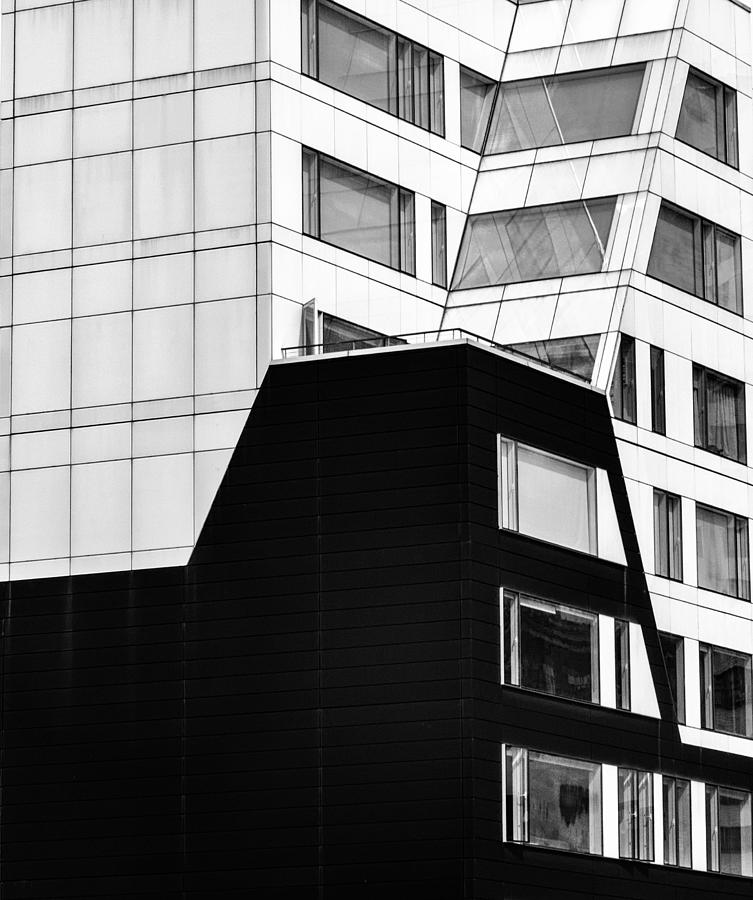 Intersecting Angles of Architecture Photograph by Gary Slawsky