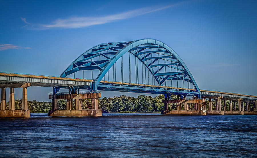 Interstate Bridge Photograph by Ray Congrove