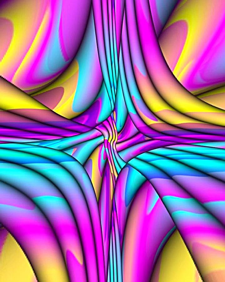 Intertwined Digital Art by Marillyn Giedraitis - Fine Art America