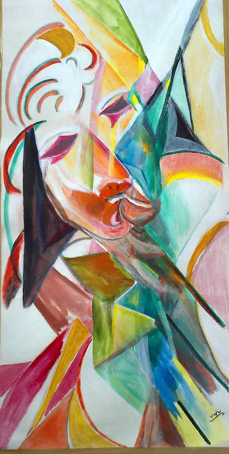 Intimacy Painting by Subrata Bose
